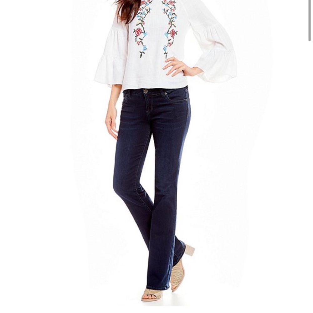 Kut from the Kloth Natalie high rise bootcut jeans